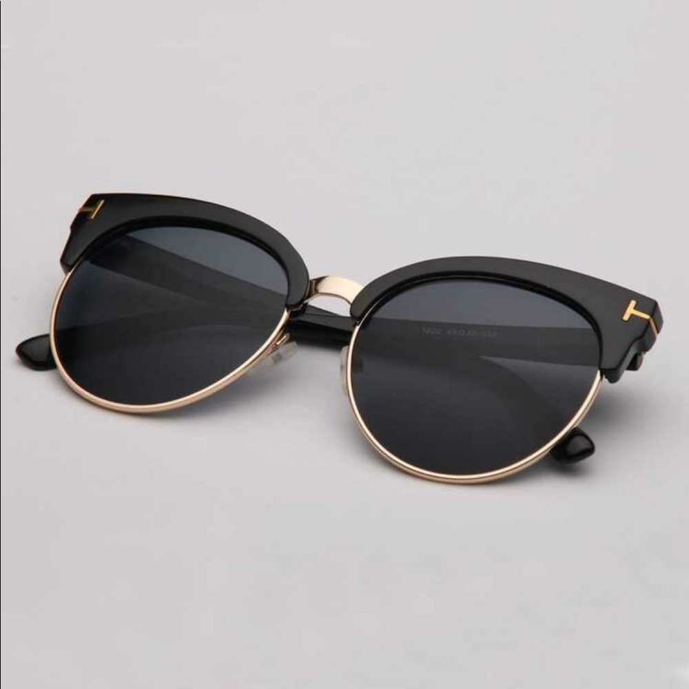 Semi Rimless Sunglasses - Picture 7 of 9